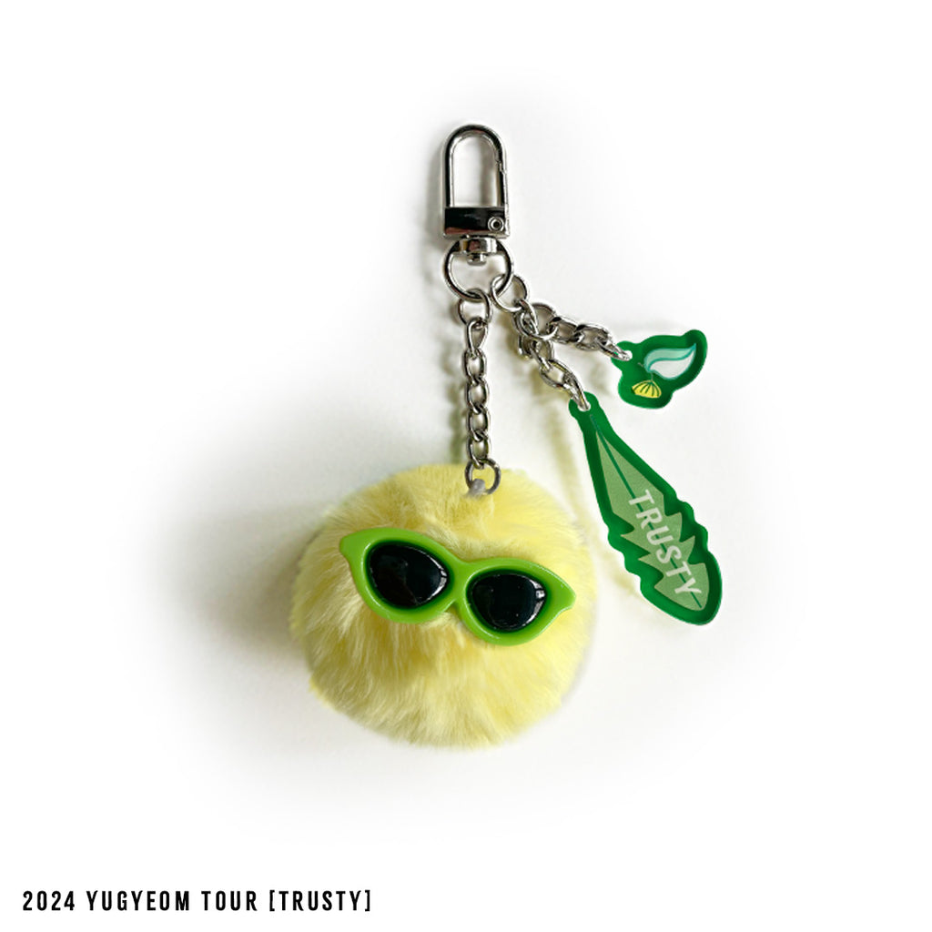 “2024 YUGYEOM TOUR [TRUSTY] ” POM POM KEYRING