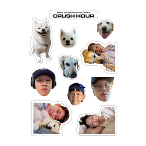 "CRUSH HOUR IN JAPAN" STICKER PACK (11P)