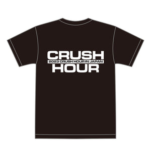 "CRUSH HOUR IN JAPAN" T-SHIRT (BLACK)